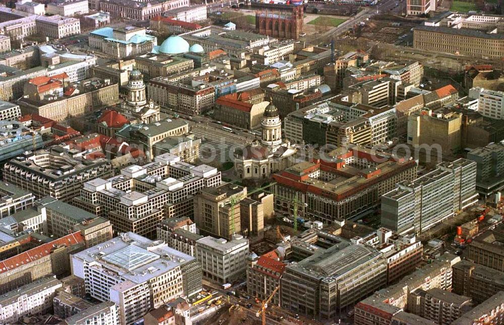 Berlin from above - Atrium in der Friedrichstraße