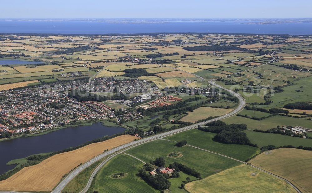 Aerial image Augustenborg - Augustenborg in Denmark