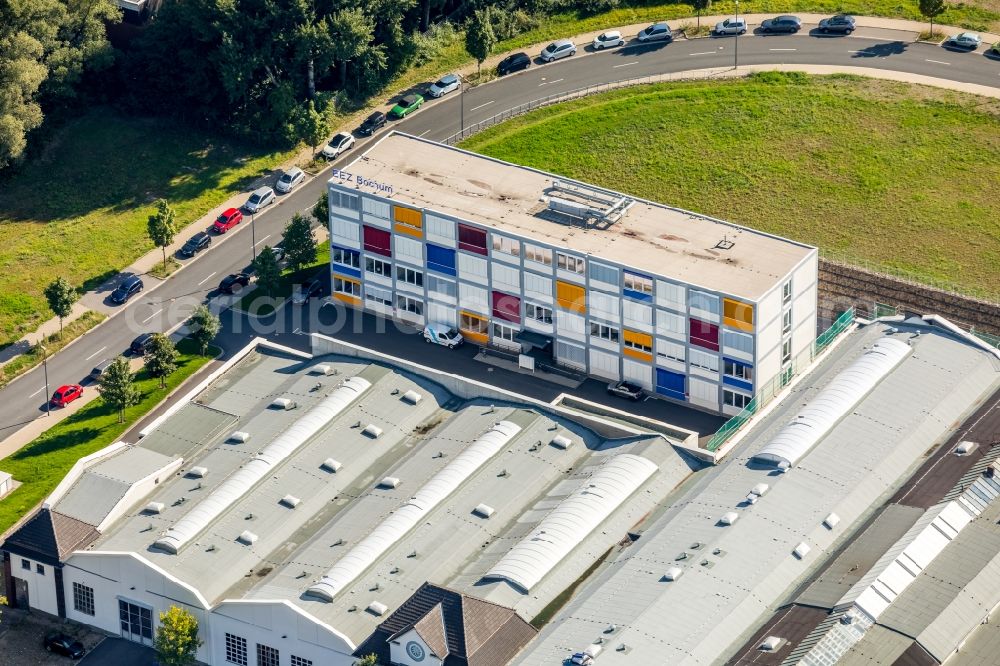 Aerial image Bochum - Administration building of the company AUKTORA GmbH on Lothringer Allee in Bochum in the state North Rhine-Westphalia, Germany