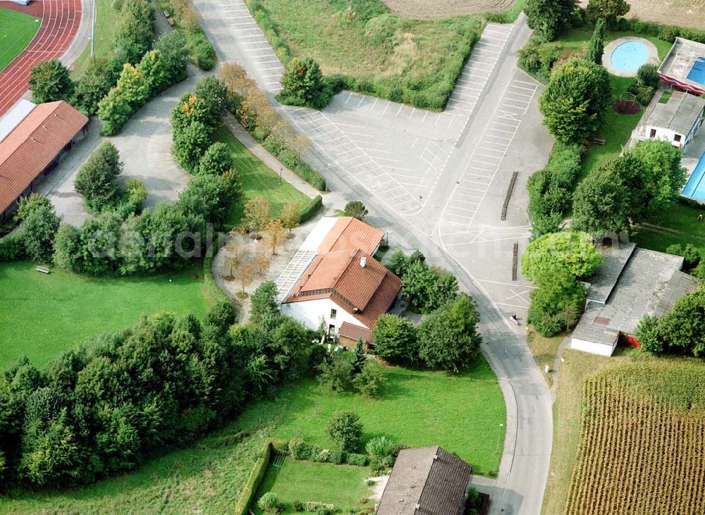 Aerial image Simbach am Inn / Bayern - Auststraße 4 in Simbach / Inn in Bayern.