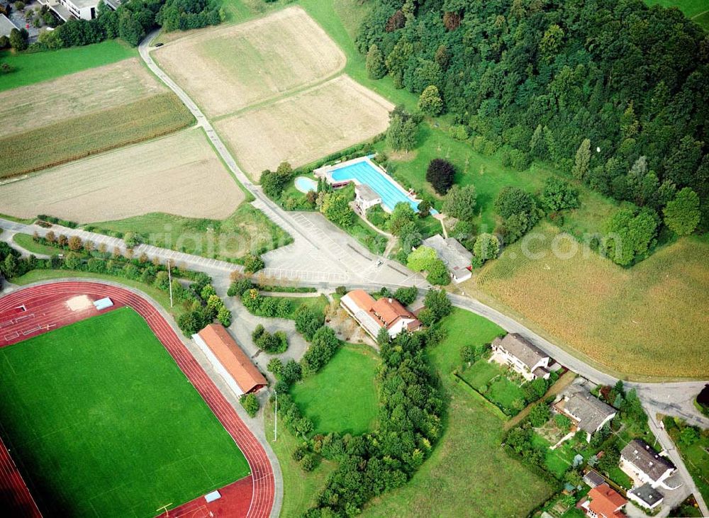 Simbach am Inn / Bayern from the bird's eye view: Auststraße 4 in Simbach / Inn in Bayern.