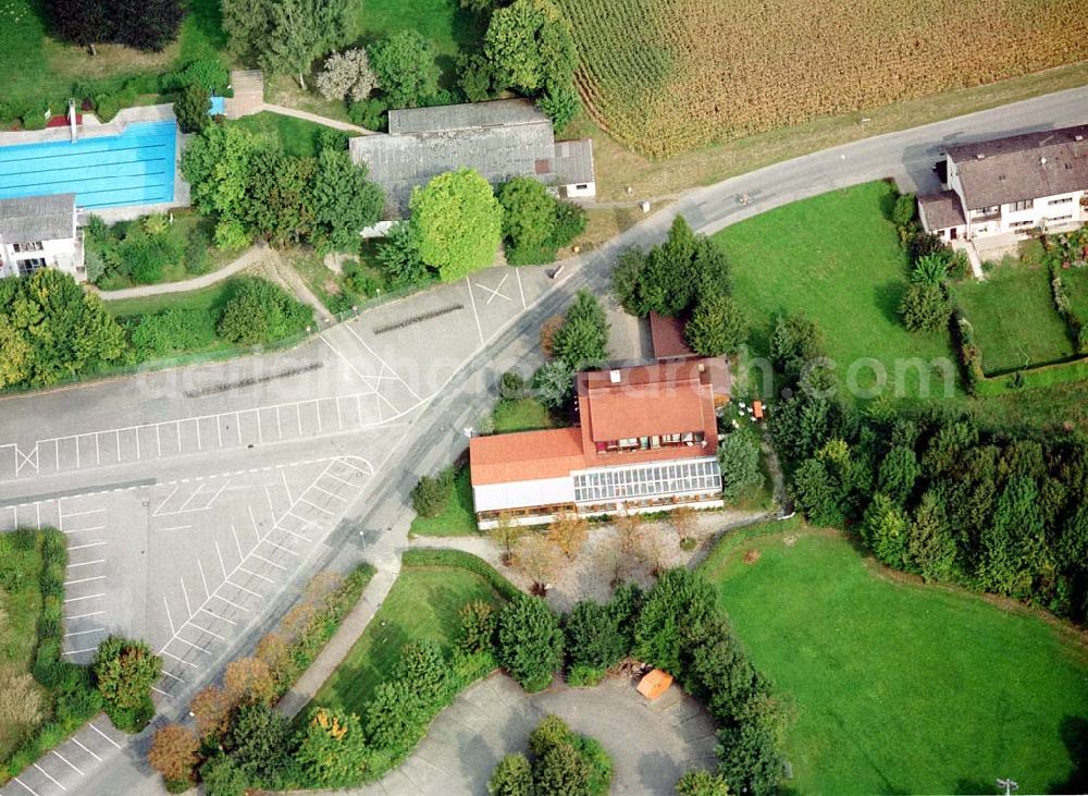 Simbach am Inn / Bayern from the bird's eye view: Auststraße 4 in Simbach / Inn in Bayern.