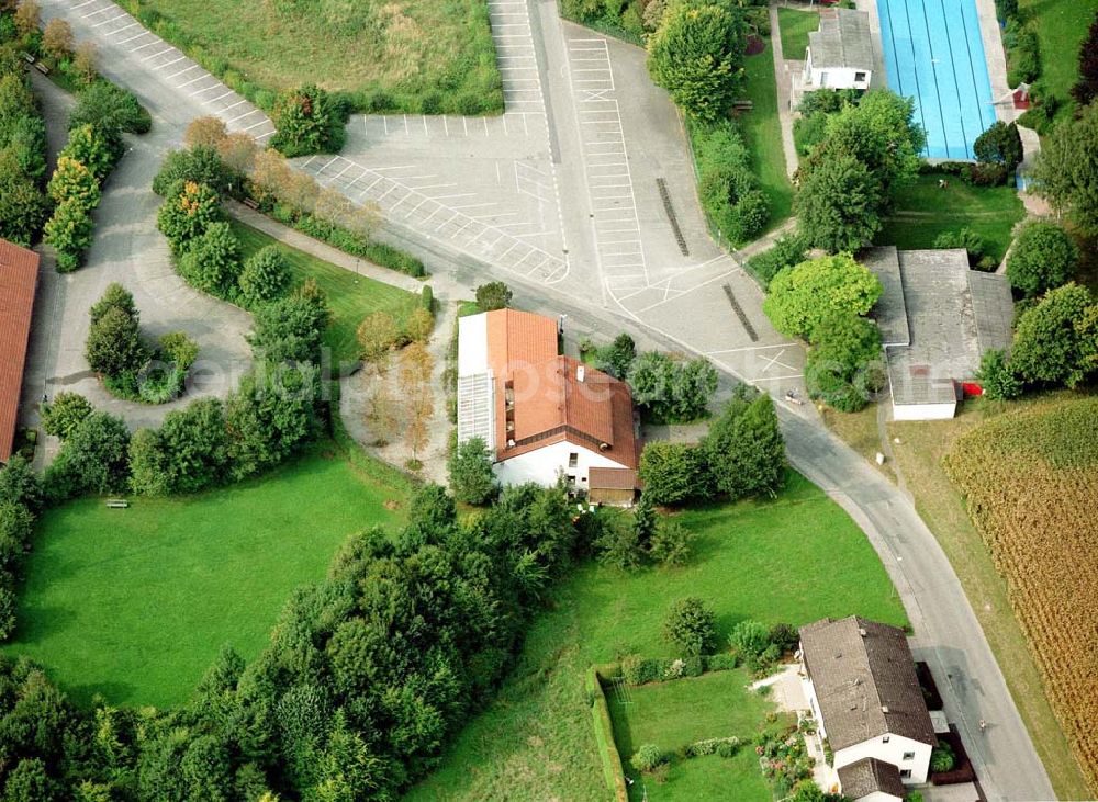 Aerial image Simbach am Inn / Bayern - Auststraße 4 in Simbach / Inn in Bayern.