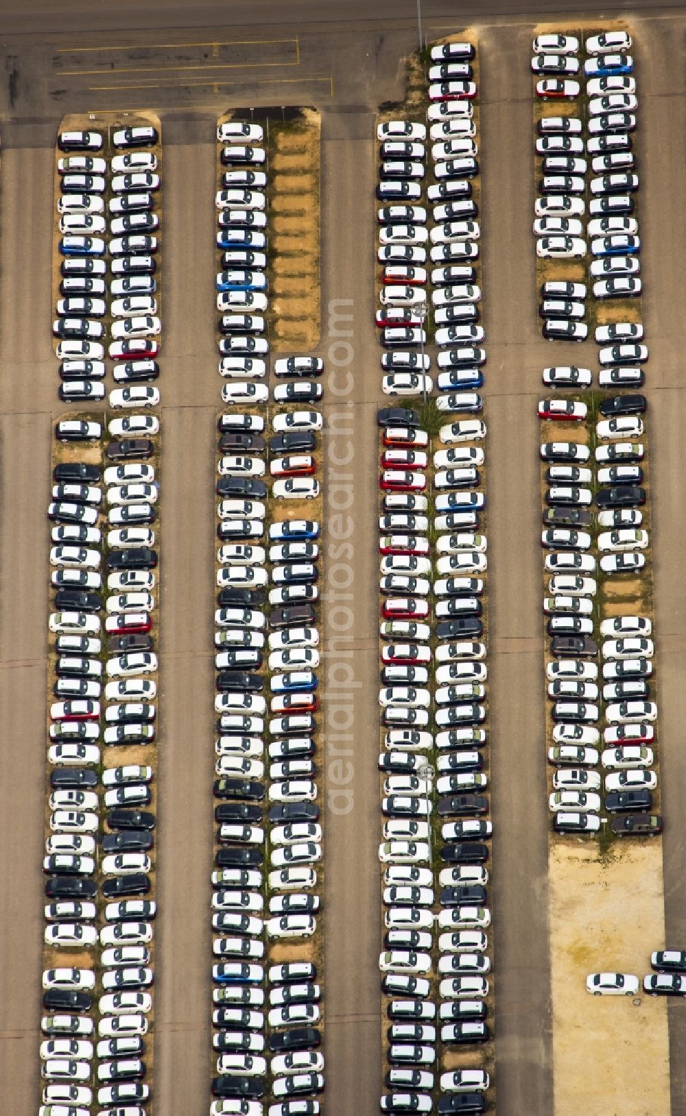 Regensburg from above - Industrial area of the BMW - automotive plant in Regensburg in Bavaria