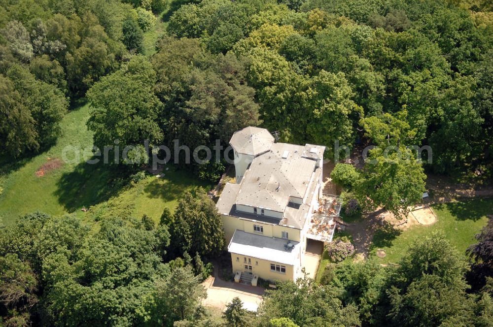 Aerial image Dambeck - Blick auf den AWO SANO Familienferienpark in Dambeck am Müritz-Nationalpark. Anschrift: Dambeck 2 in 17237 Kratzeburg - Dambeck;