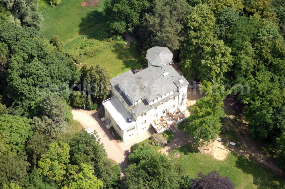 Aerial image Dambeck - Blick auf den AWO SANO Familienferienpark in Dambeck am Müritz-Nationalpark. Anschrift: Dambeck 2 in 17237 Kratzeburg - Dambeck;