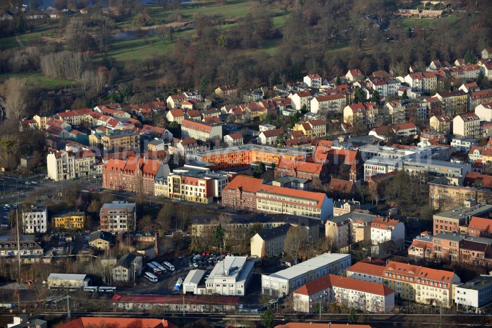 Aerial image Potsdam - District view of Babelsberg-North in Potsdam in the state Brandenburg