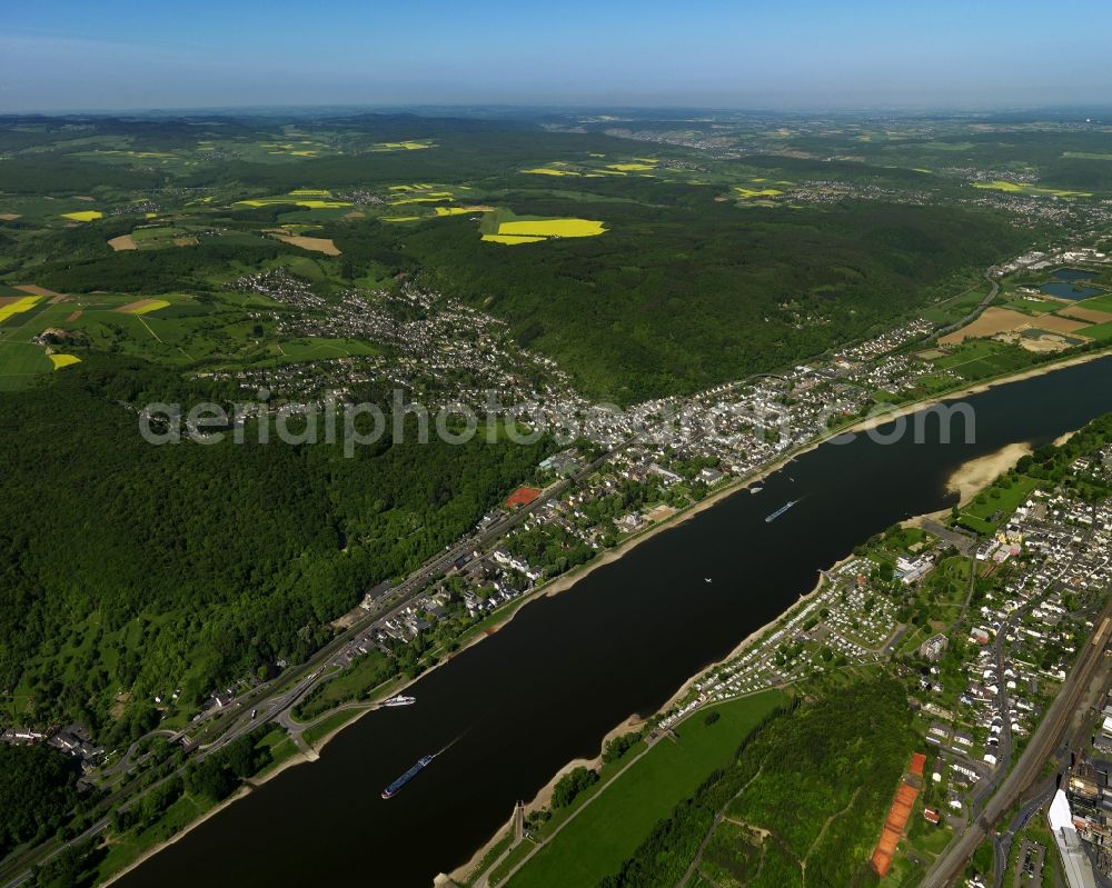 Aerial photograph Bad Breisig - Bad Breisig in Rhineland-Palatinate