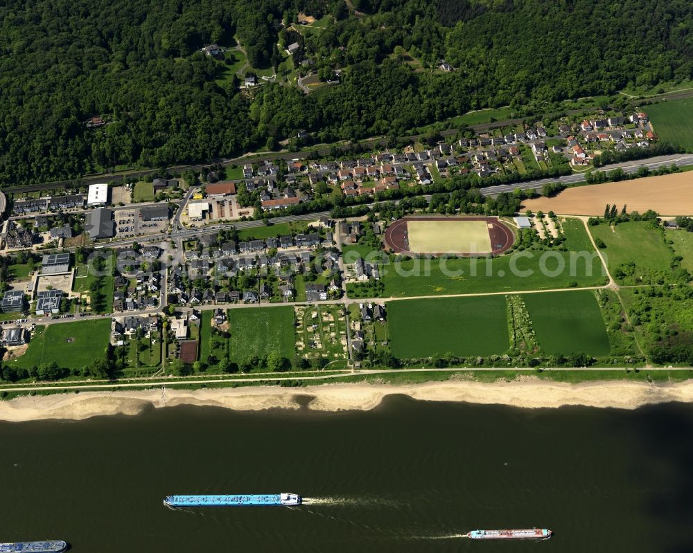 Bad Breisig from the bird's eye view: Local views of Bad Breisig in Rhineland-Palatinate