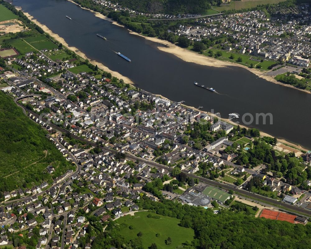 Bad Breisig from the bird's eye view: Local views of Bad Breisig in Rhineland-Palatinate