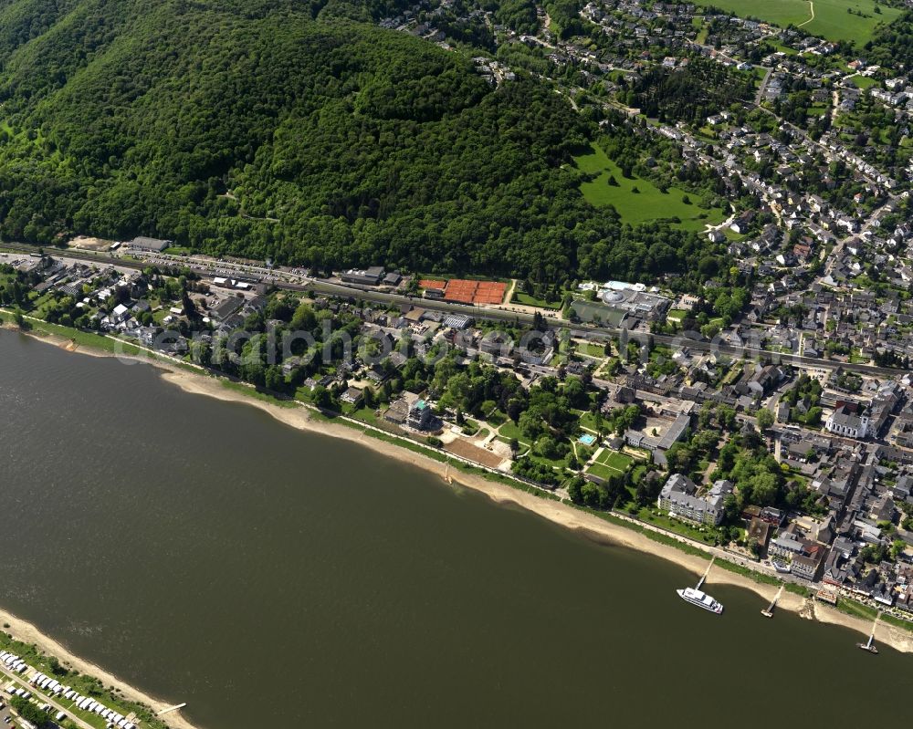 Bad Breisig from above - Local views of Bad Breisig in Rhineland-Palatinate