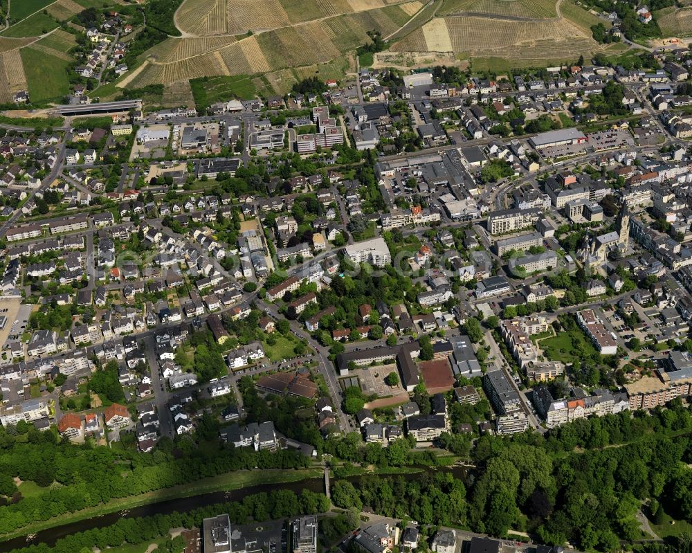 Aerial image Bad Neuenahr-Ahrweiler - Bad Neuenahr-Ahrweiler in Rhineland-Palatinate