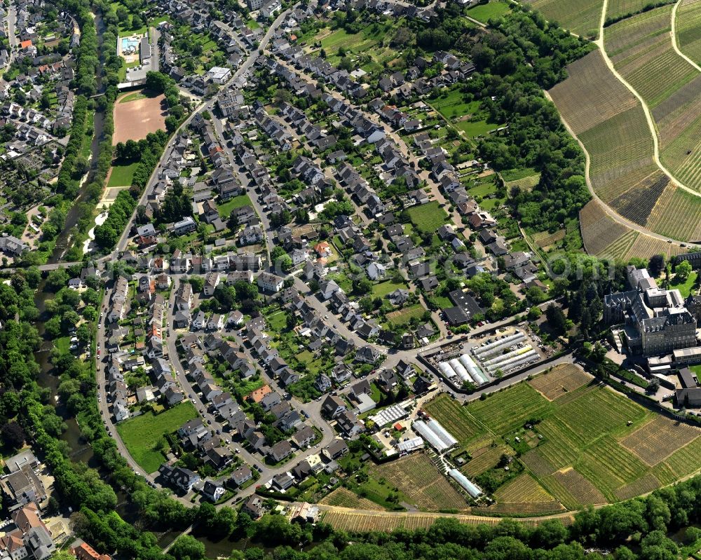 Bad Neuenahr-Ahrweiler from the bird's eye view: Bad Neuenahr-Ahrweiler in Rhineland-Palatinate