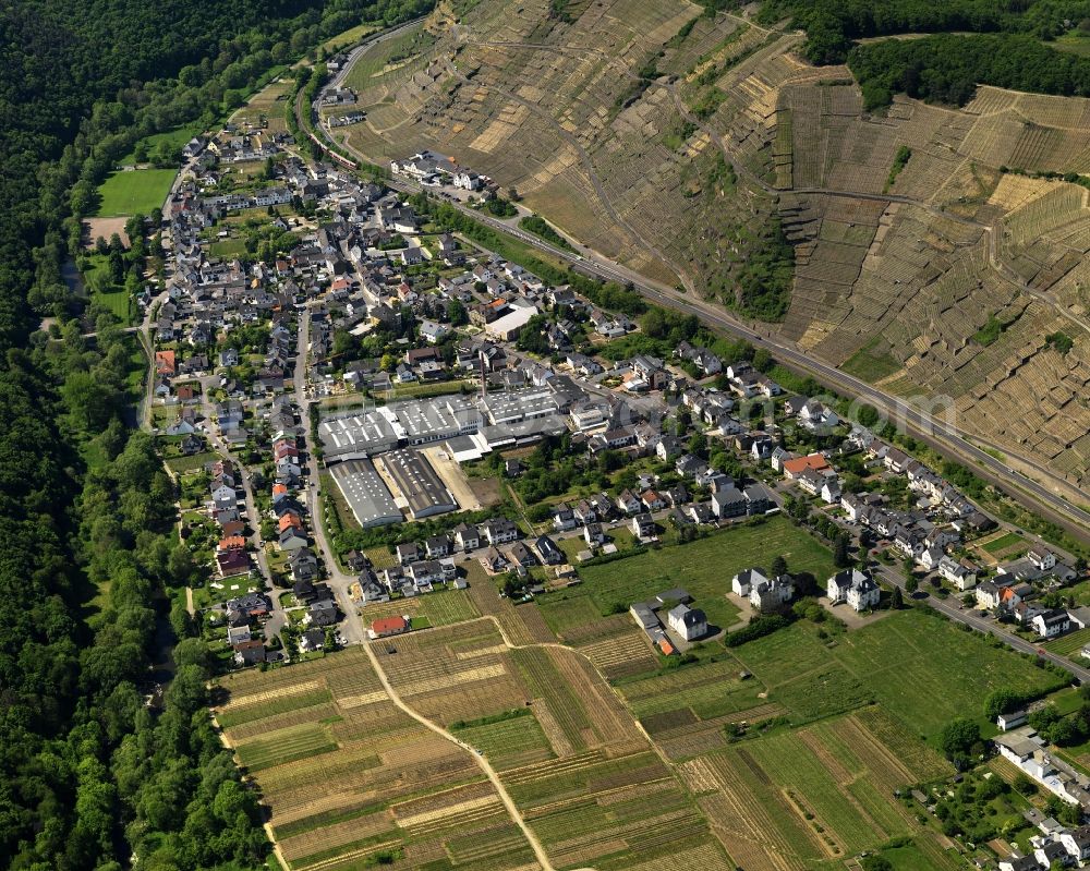 Aerial photograph Bad Neuenahr-Ahrweiler - Bad Neuenahr-Ahrweiler in Rhineland-Palatinate