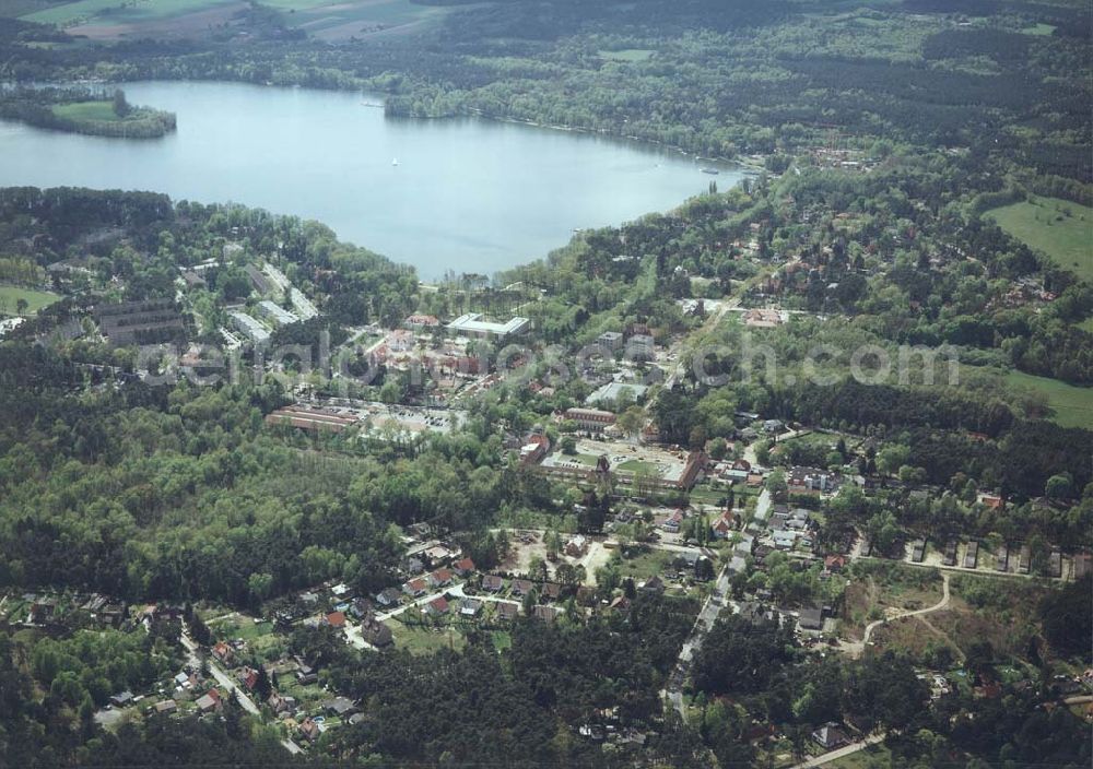 Bad Saarow from the bird's eye view: Bad Saarow / BRA.