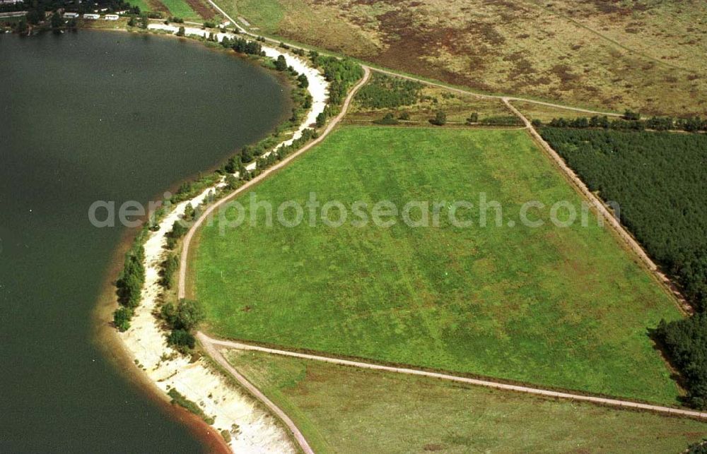 Aerial photograph Wittenberg / Brandenburg - Badesee bei Wittenberg