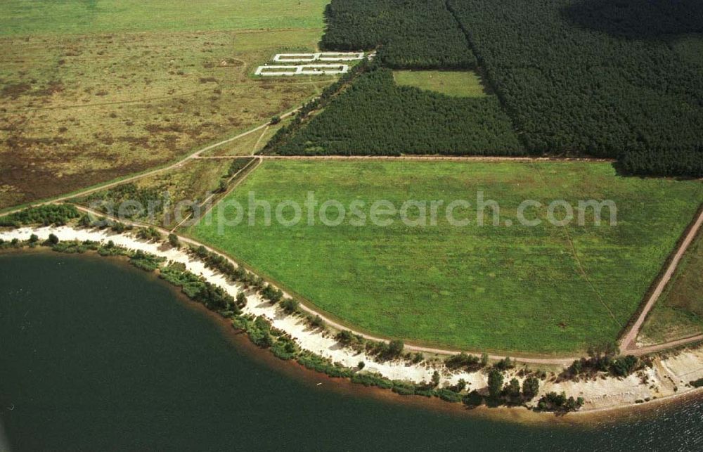 Wittenberg from above - Badesee bei Wittenberg