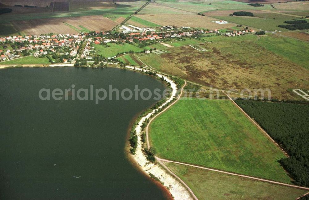 Aerial photograph Wittenberg / Brandenburg - Badesee bei Wittenberg