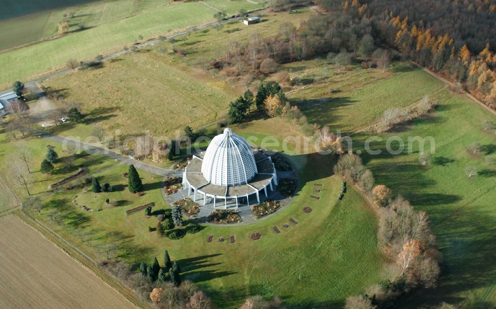 Aerial photograph Hofheim Taunus - Bahai Temple in Hofheim im Taunus in Hesse