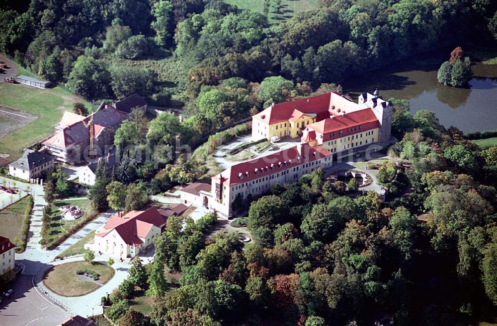 Aerial photograph Ballenstedt/ Sachsen-Anhalt - Schloß Ballenstedt