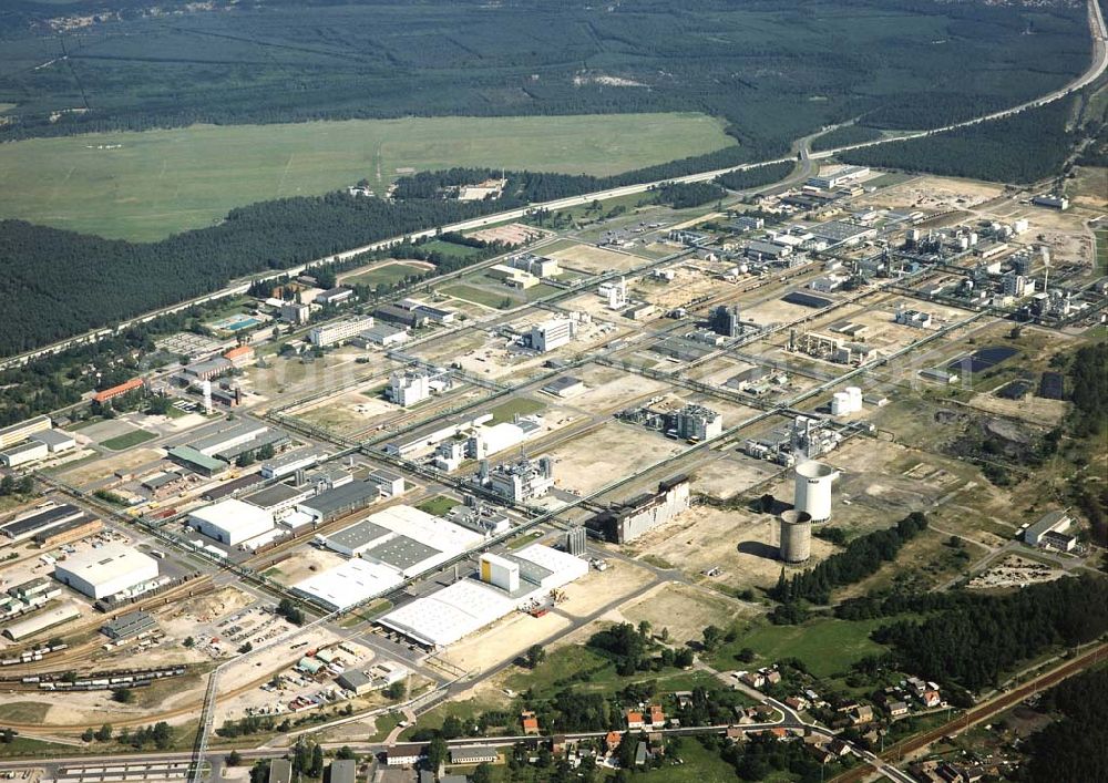 Aerial image Schwarzheide - BASF-Schwarzheide