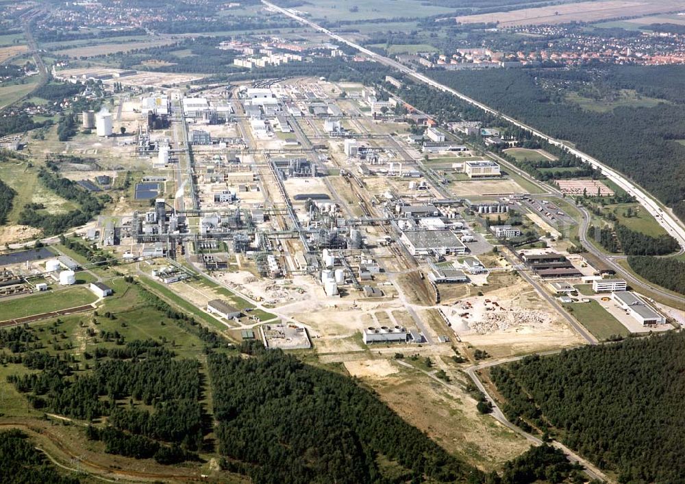 Aerial photograph Schwarzheide - BASF-Schwarzheide