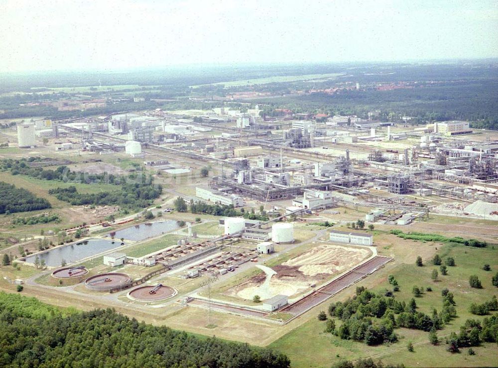 Aerial image Schwarzheide - BASF-Werk Schwarzheide.