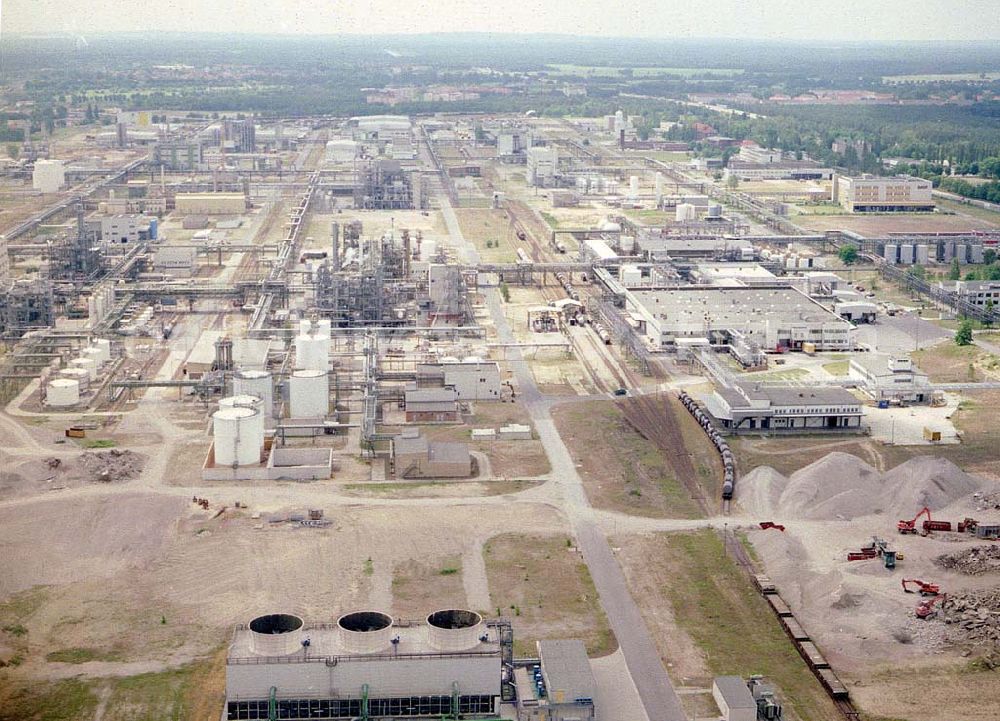 Aerial photograph Schwarzheide - BASF-Werk Schwarzheide.