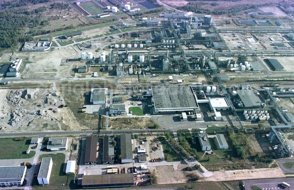 Aerial photograph Schwarzheide - BASF-Werk Schwarzheide