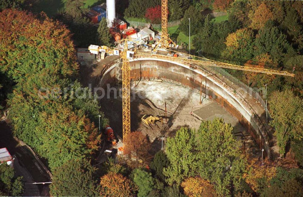 Berlin from the bird's eye view: Bau des Bundespräsidialamtes im Tiergarten Verwendung nur bei Angabe der Urheberschaft: euroluftbild.de / Robert Grahn und Belegzusendung an die Agentur statthaft !!