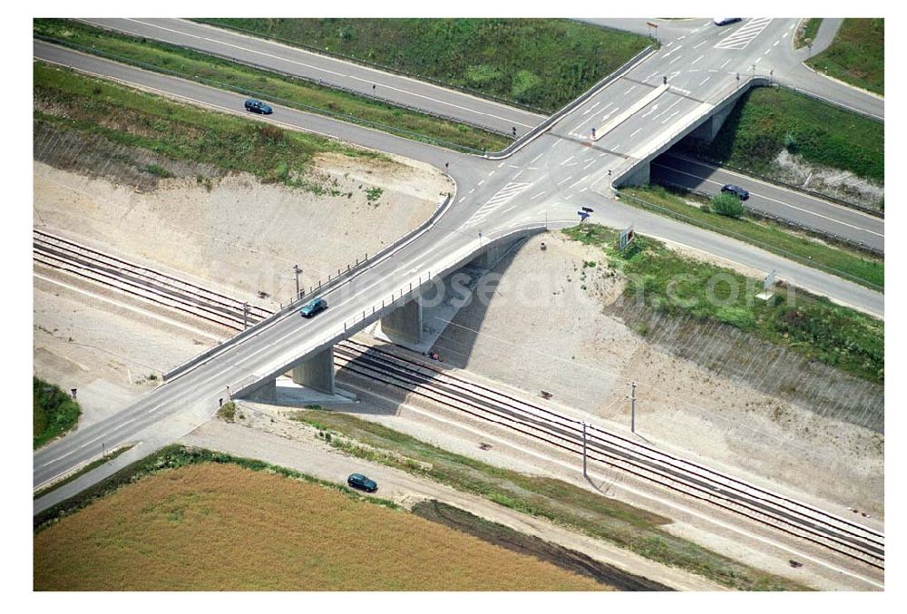 Aerial photograph Stammham - 11.07.2005 Stammham Bau der ICE-Strecke zwischen Nürnberg und Ingoldstadt in Bayern