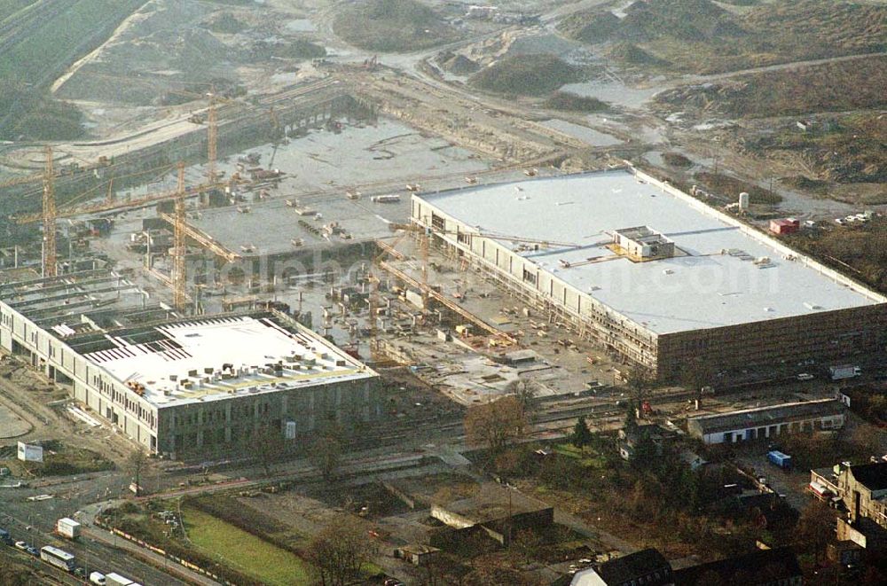 Aerial image Berlin - Biesdorf - Bau des Kaufland - Centers in Berlin - Biesdorf