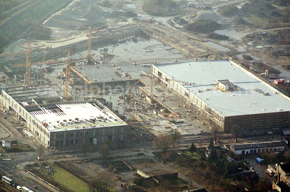 Aerial photograph Berlin - Biesdorf - Bau des Kaufland - Centers in Berlin - Biesdorf