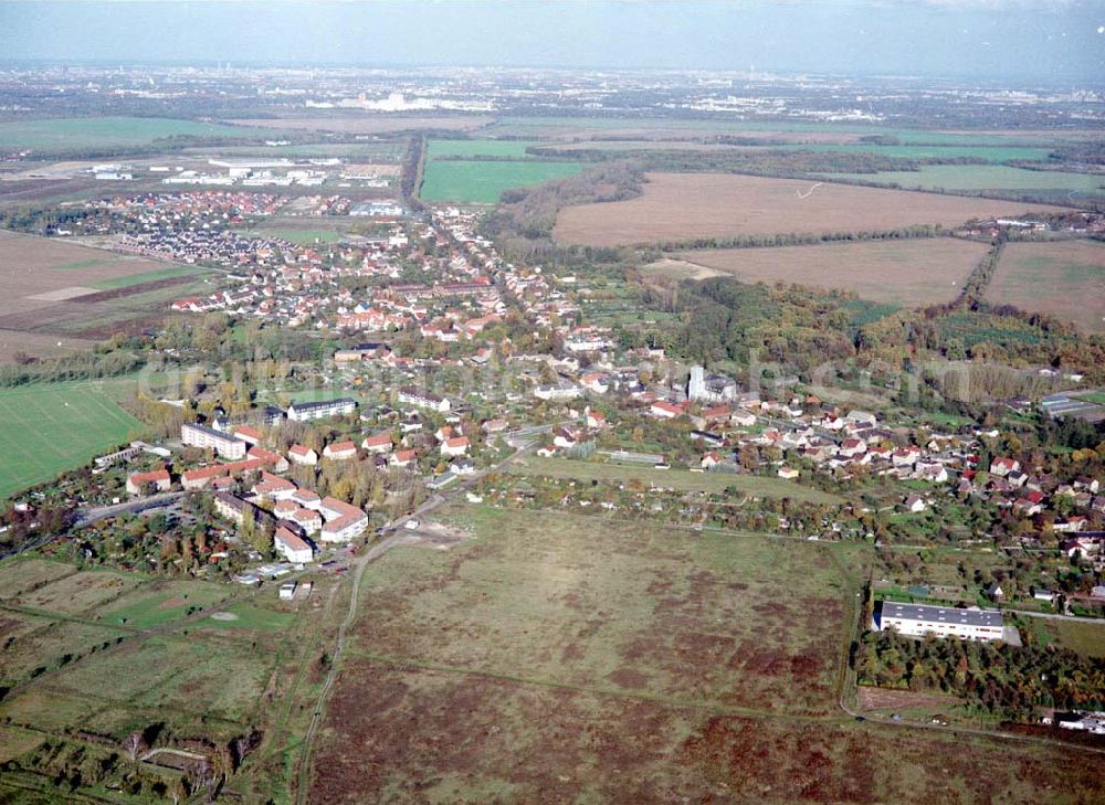 Großbeeren / BRB from the bird's eye view: Bau- und Planungsgelände der MÜBAU an der Genshagener Straße in Großbeeren / Brandenburg.