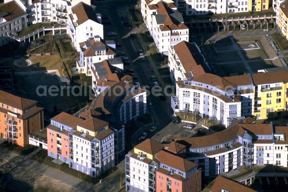 Potsdam - Drewitz / Kirchsteigfeld from above - Bau des Wohngebiets Kirchsteigfeld.