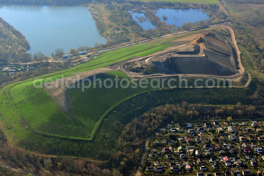 Aerial photograph Berlin OT Blankenfelde - View of the dump Arkenberge in the district of Blankenfelde in Berlin