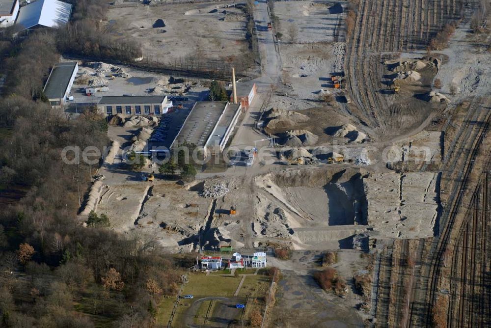 Aerial image München - . Baufläche für das neue Stadtquartier „Am Hirschgarten“ bietet alle Voraussetzungen für eine zeitgemäße und wirtschaftlich interessante Stadtentwicklung. Hier wird die CONCEPT BAU mit dabei sein und ab Herbst 2006 (Baubeginn) die Vision von der „grünen Oase mitten in der Stadt“ umsetzen. .... 