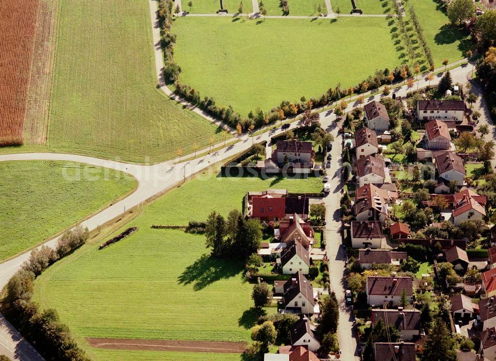 Freilassing / Bayern from the bird's eye view: Baugrundstück Kirchfeldstraße der Unternehmensgruppe MAX AICHER in Freilassing.