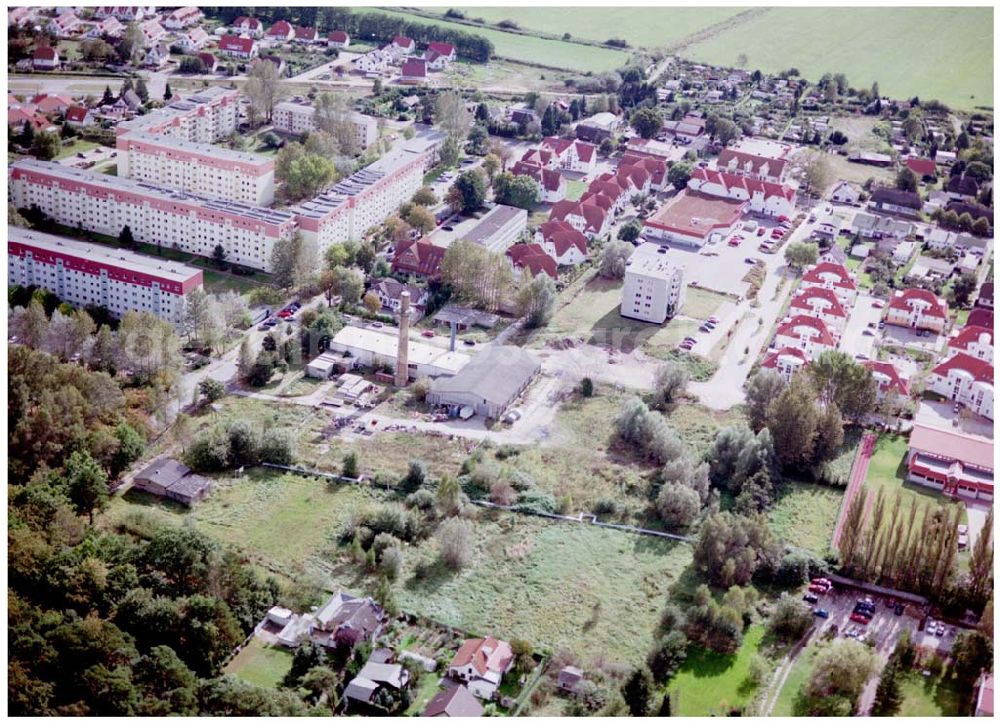 Graal-Müritz / Mecklenburg Vorpommern from above - Bauland Eselswiese der HAWO KG in Graal - Müritz Mecklenburg Vorpommern / 27.09.02