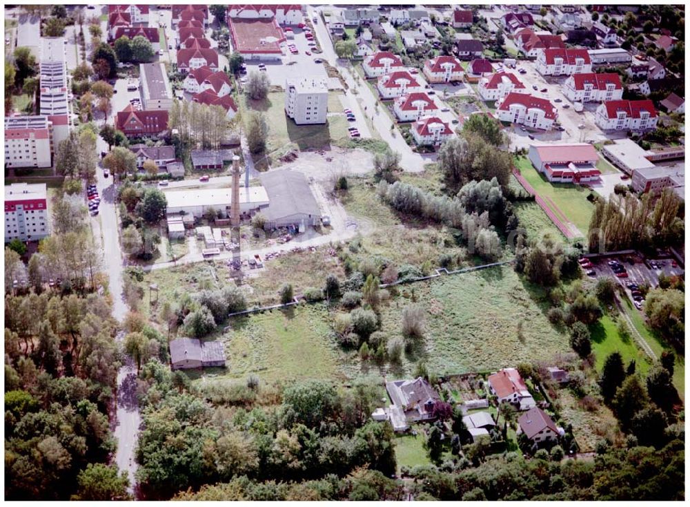 Aerial image Graal-Müritz / Mecklenburg Vorpommern - Bauland Eselswiese der HAWO KG in Graal - Müritz Mecklenburg Vorpommern / 27.09.02