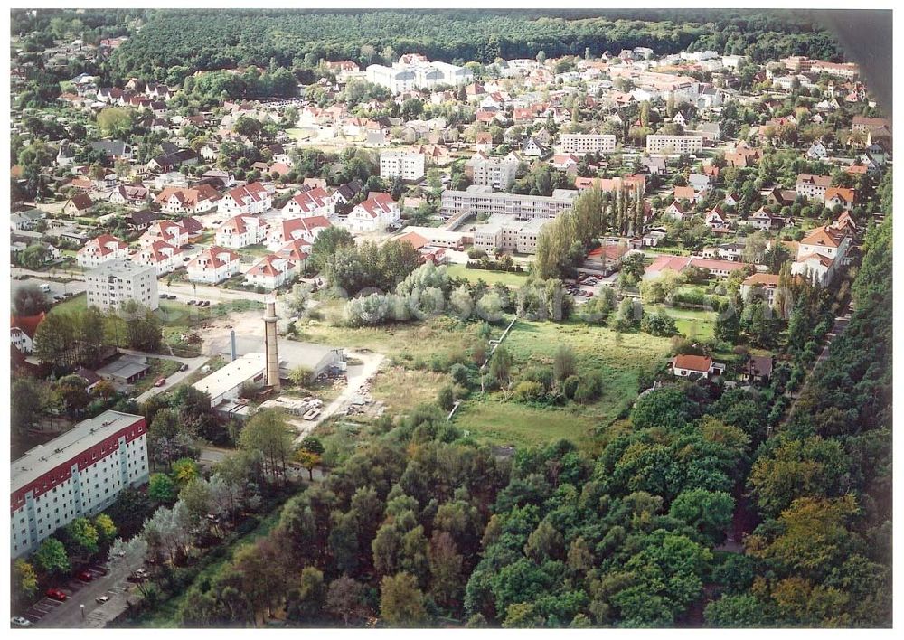 Aerial image Graal-Müritz / Mecklenburg Vorpommern - Bauland Eselswiese der HAWO KG in Graal - Müritz Mecklenburg Vorpommern / 27.09.02