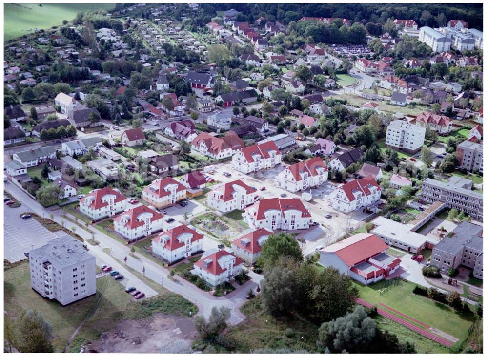 Aerial photograph Graal-Müritz / Mecklenburg Vorpommern - Bauland Eselswiese der HAWO KG in Graal - Müritz Mecklenburg Vorpommern / 27.09.02