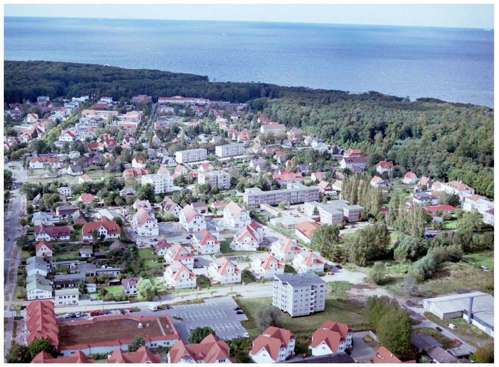 Graal-Müritz / Mecklenburg Vorpommern from above - Bauland Eselswiese der HAWO KG in Graal - Müritz Mecklenburg Vorpommern / 27.09.02