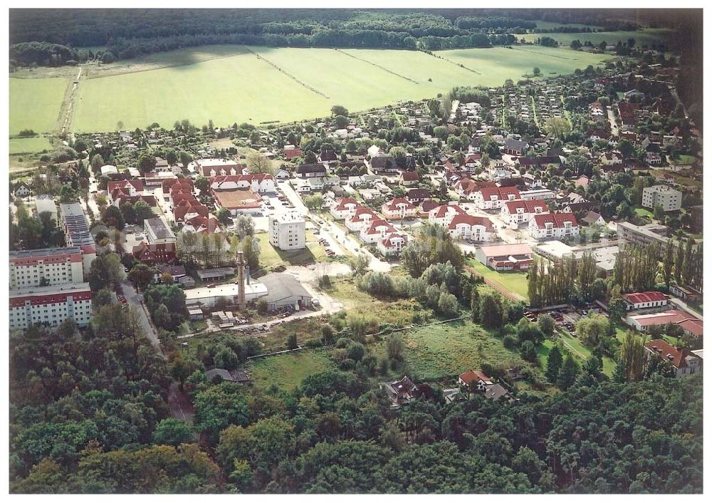 Graal-Müritz / Mecklenburg Vorpommern from above - Bauland Eselswiese der HAWO KG in Graal - Müritz Mecklenburg Vorpommern / 27.09.02