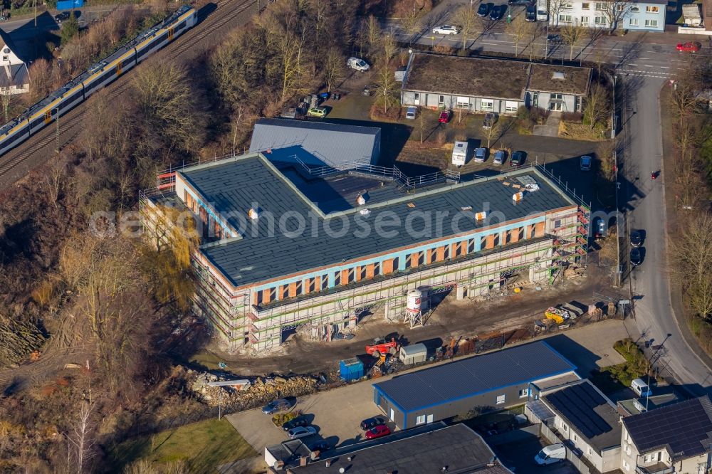 Aerial image Hamm - Building site office building of GK Invest on Lilienthalstrasse in Hamm in the state North Rhine-Westphalia, Germany