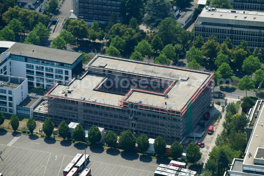 Aerial image Bonn - Building site office building on Godesberger Allee in the district Hochkreuz in Bonn in the state North Rhine-Westphalia, Germany