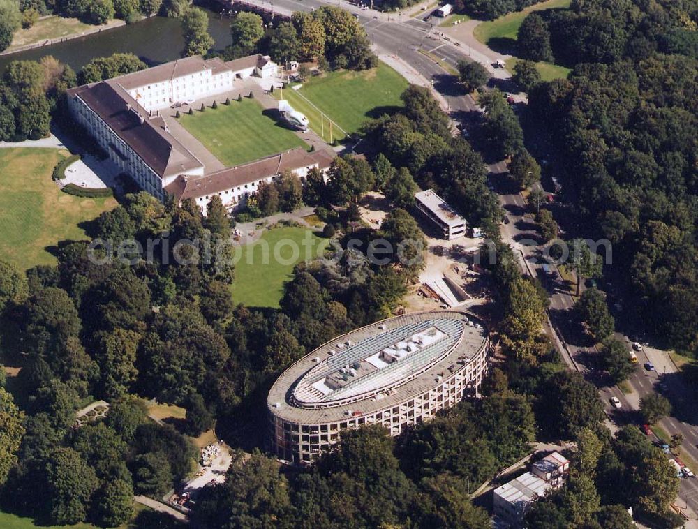 Aerial image Berlin-Tiergarten - 