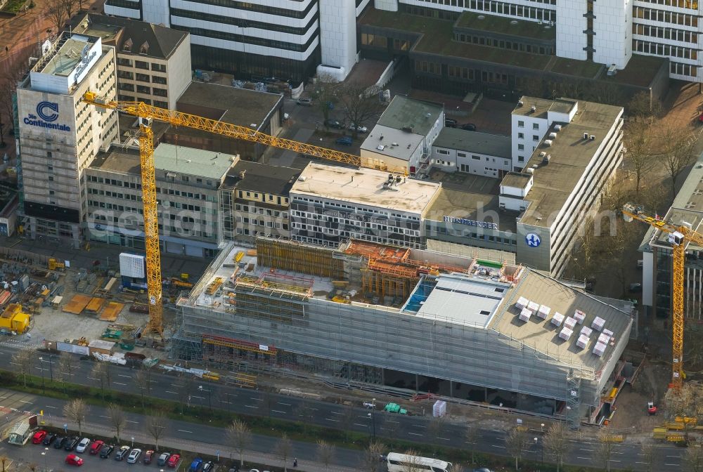 Aerial photograph Dortmund - Site of German football museum in Dortmund, in the Ruhr area in North Rhine-Westphalia