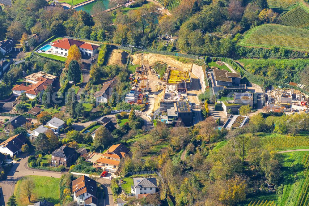 Aerial photograph Lahr/Schwarzwald - Construction site with development works and embankments works in Lahr/Schwarzwald in the state Baden-Wuerttemberg, Germany