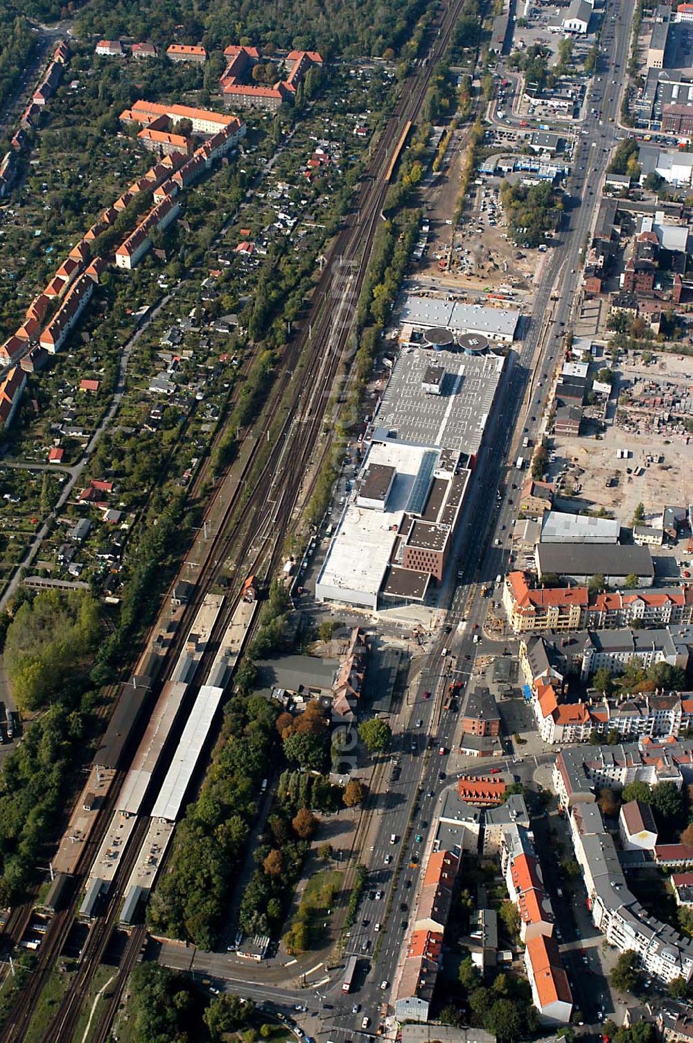 Berlin / Treptow Niederschöneweide from the bird's eye view: 